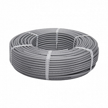 Труба сшитый полиэт. Hoobs, PE-Xa/EVOH 20 х 2,8/100, цвет серый Португалия